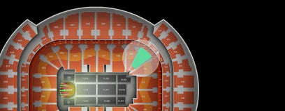 Seat view from Lower