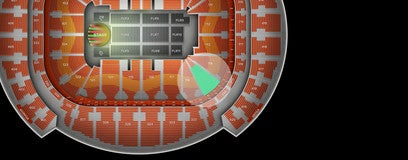 Seat view from Lower