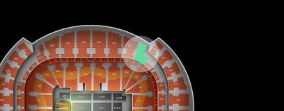 Seat view from Middle