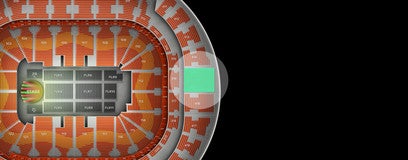 Seat view from Upper