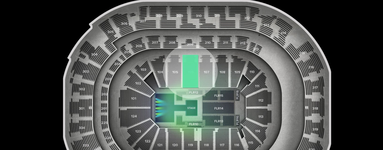 Seat view from Lower