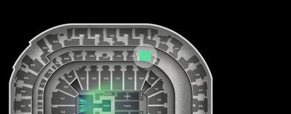 Seat view from Platinum