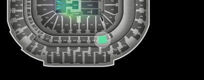 Seat view from Platinum