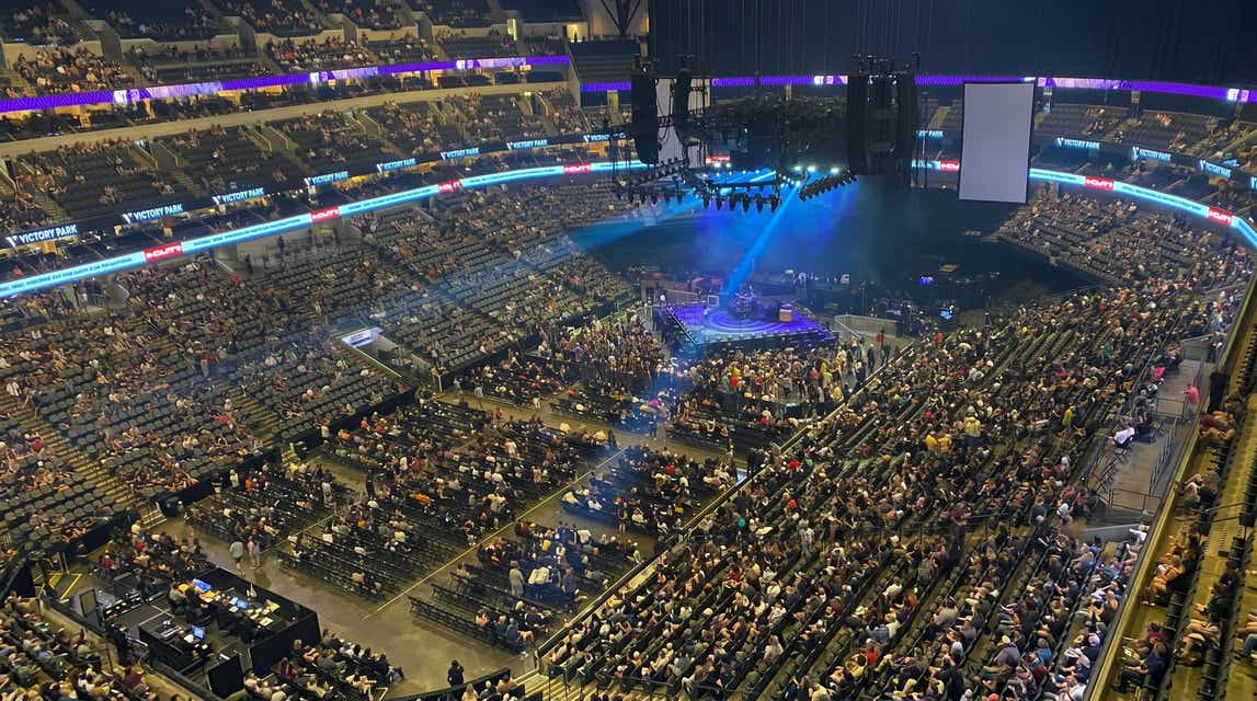 Seat view from Upper
