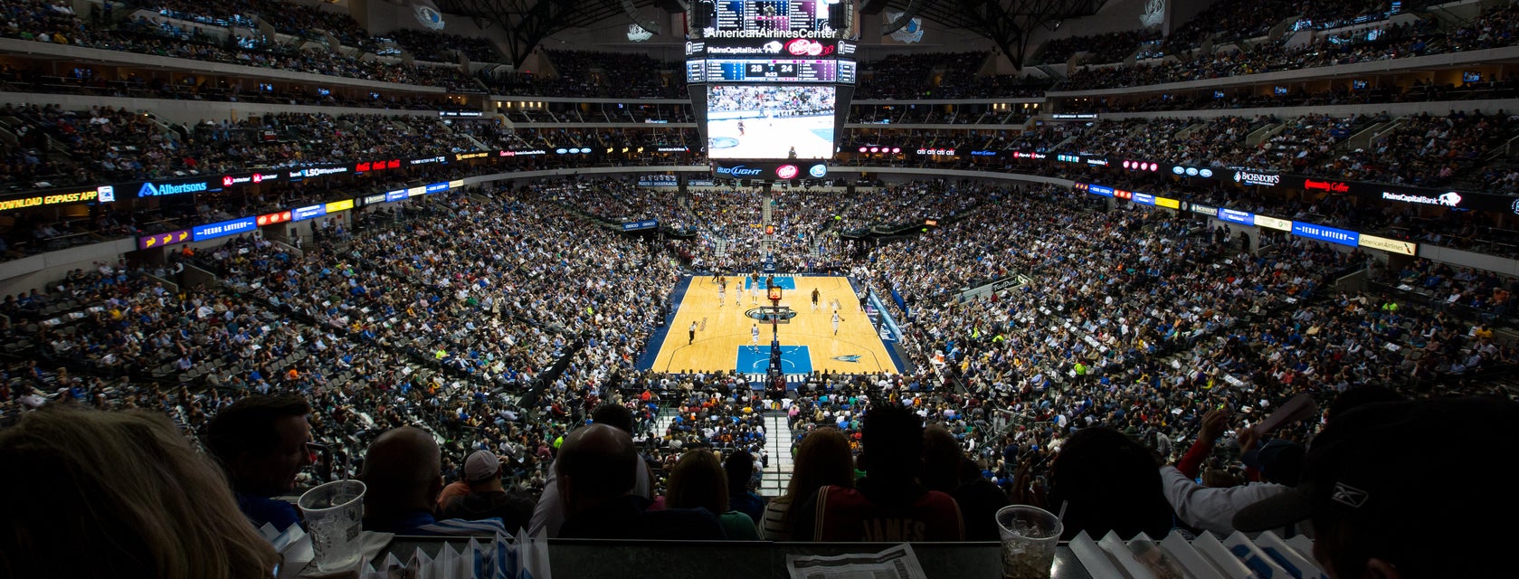 Seat view from Platinum Baseline