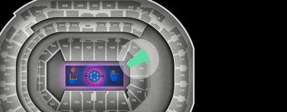 Seat view from Lower