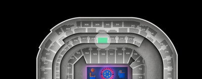 Seat view from Platinum Level