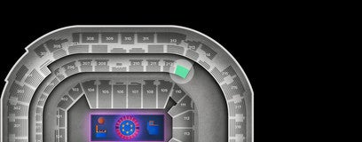 Seat view from Platinum