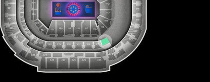 Seat view from Platinum