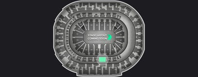 Seat view from Platinum