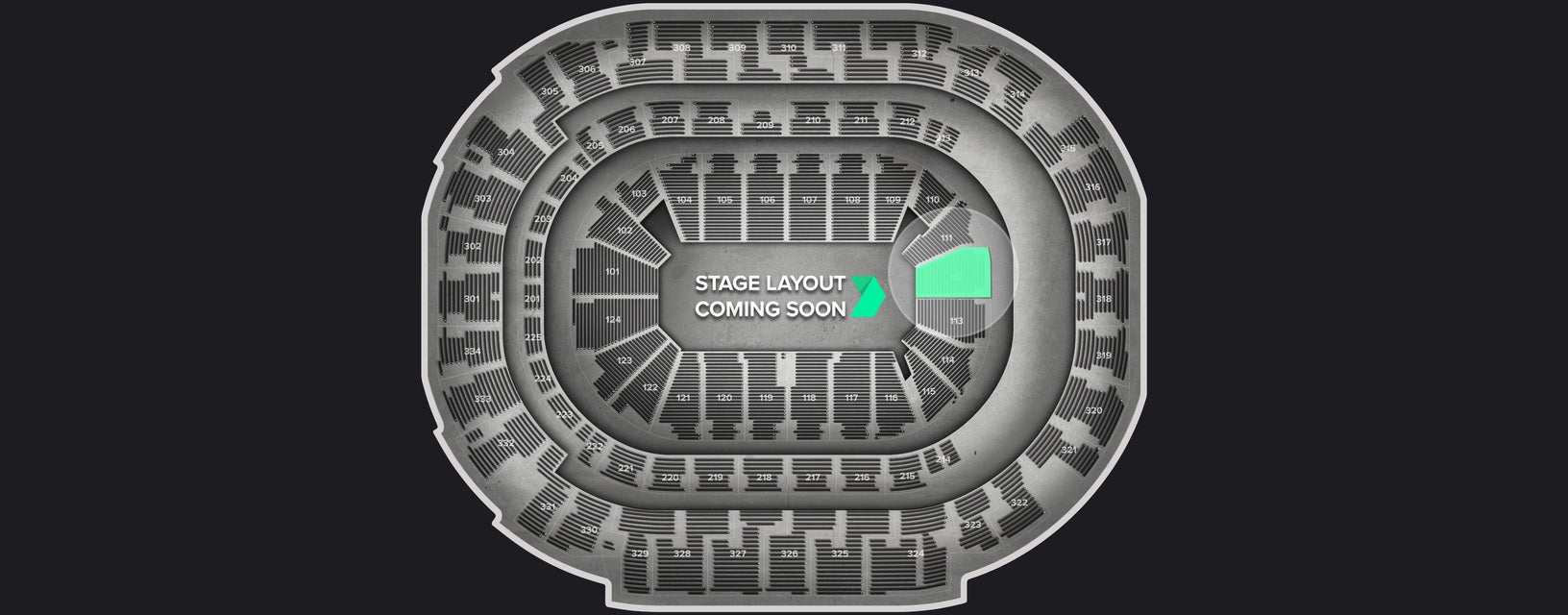 Seat view from Lower