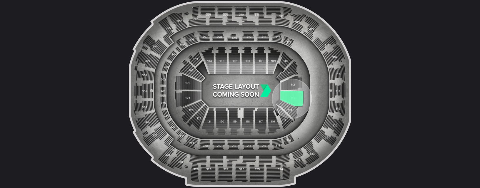 Seat view from Lower