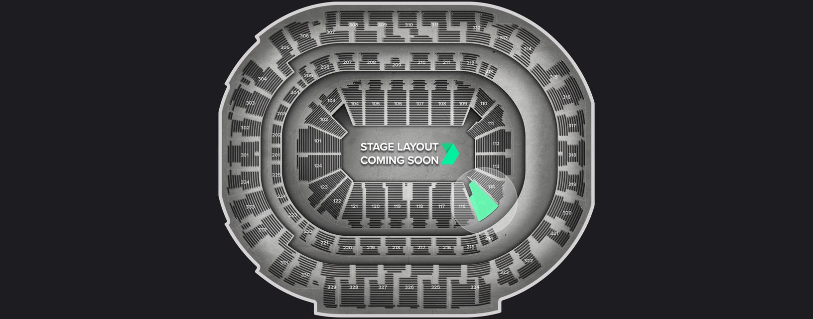 Seat view from Lower