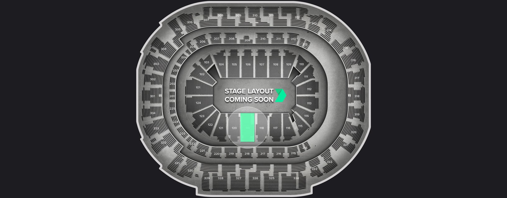 Seat view from Lower