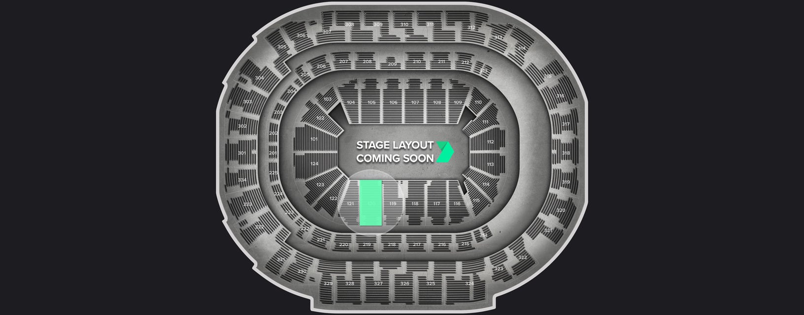 Seat view from Lower