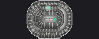 Seat view from Platinum