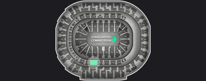 Seat view from Platinum