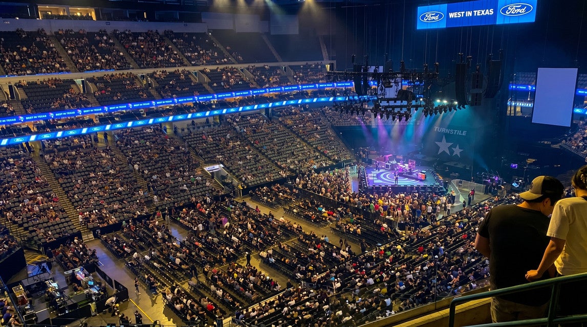 Seat view from Upper