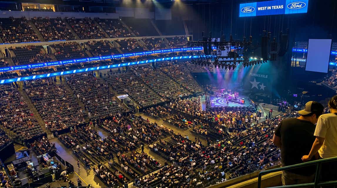 Seat view from Upper