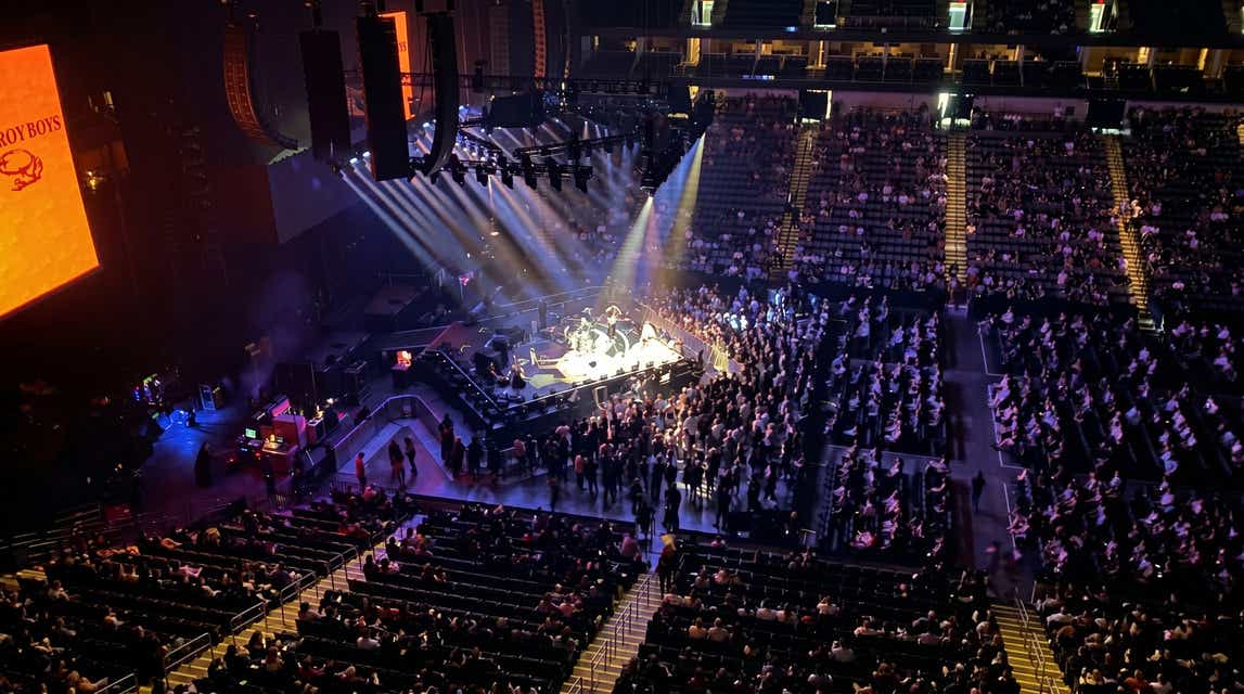 Seat view from Upper