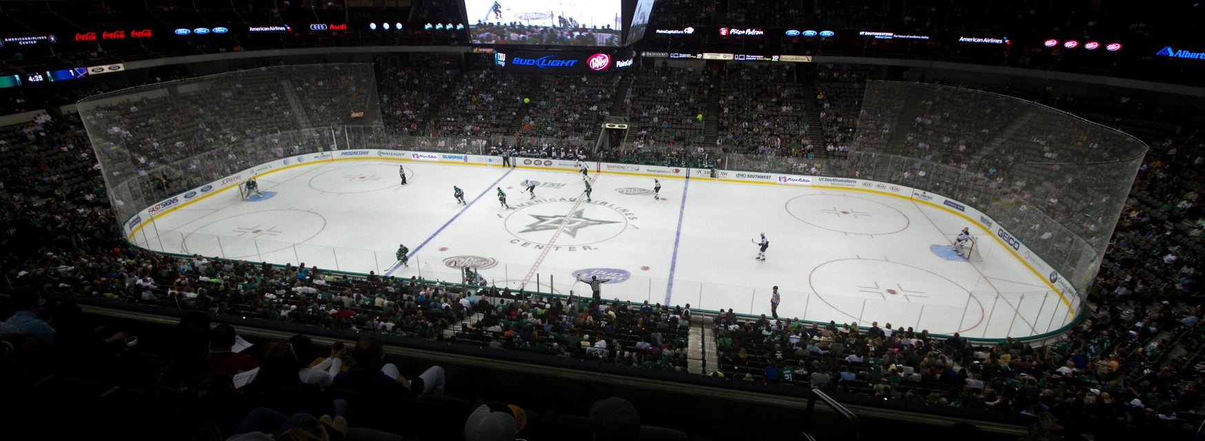 Seat view from Platinum Preferred