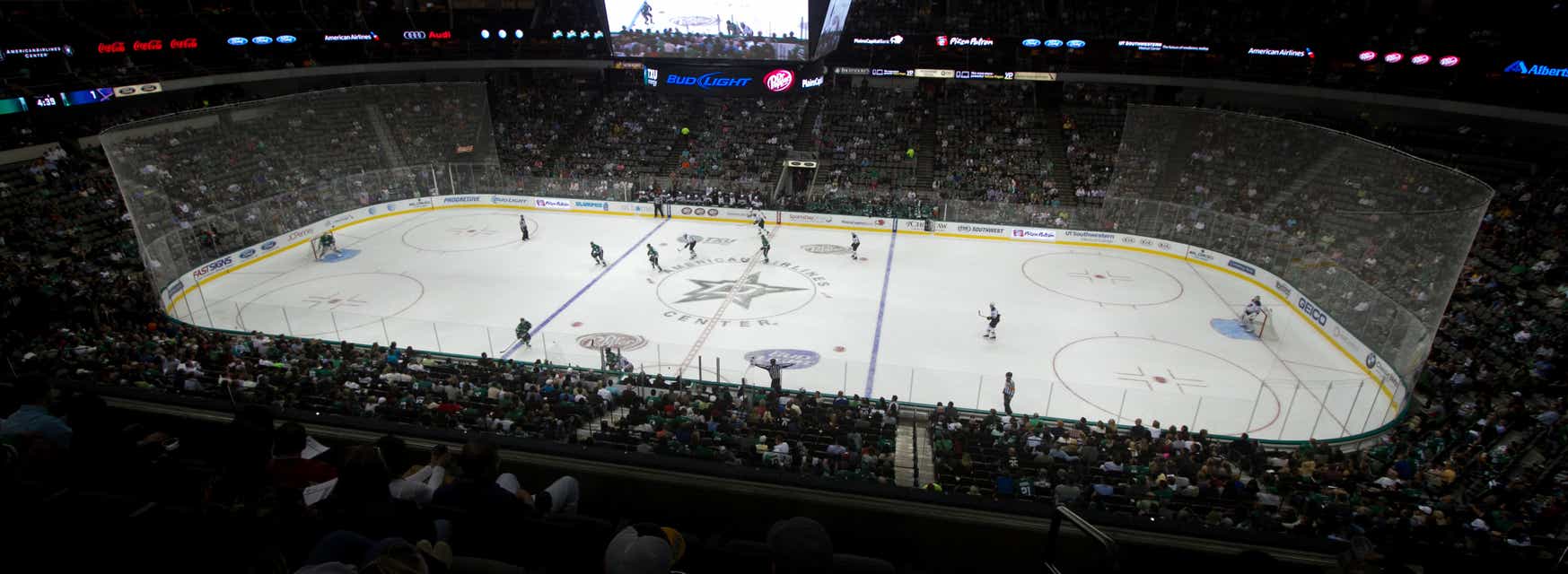 Seat view from Platinum Preferred