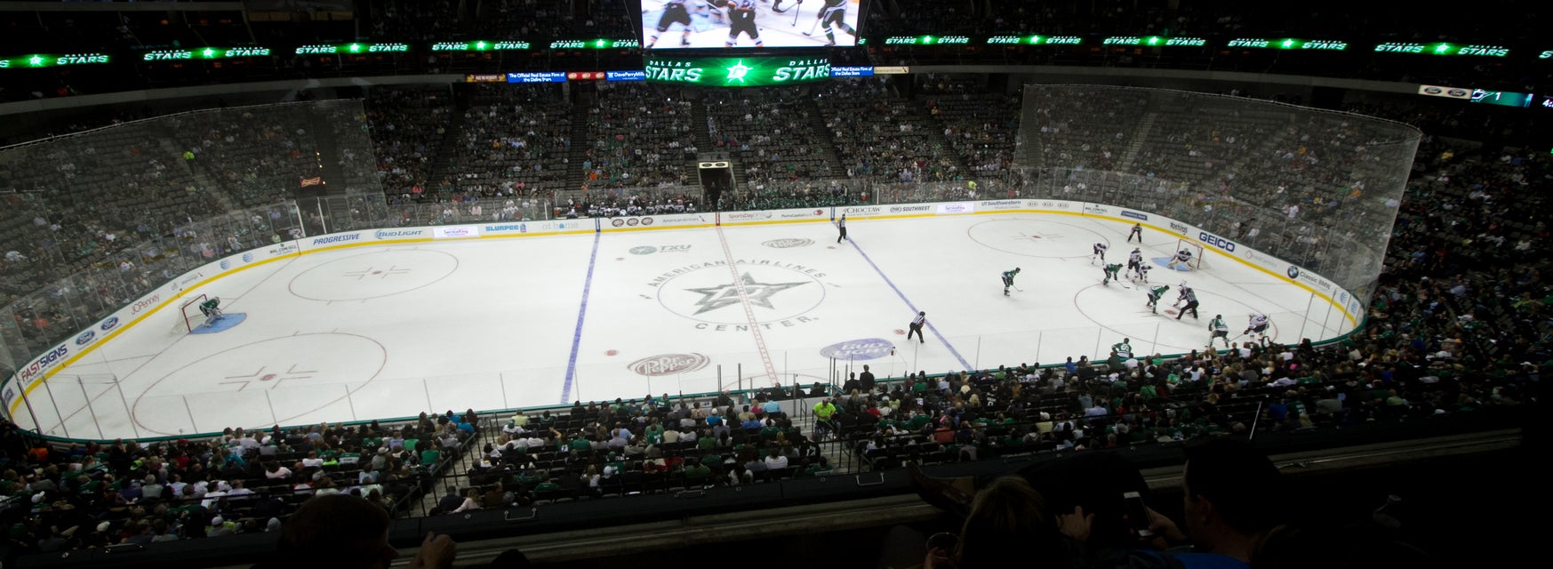 Seat view from Platinum Preferred