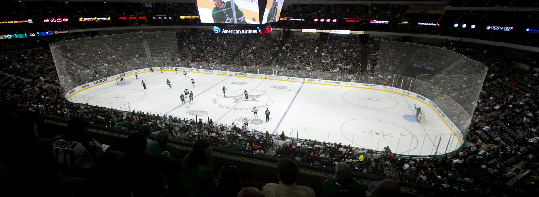 Seat view from Platinum Preferred