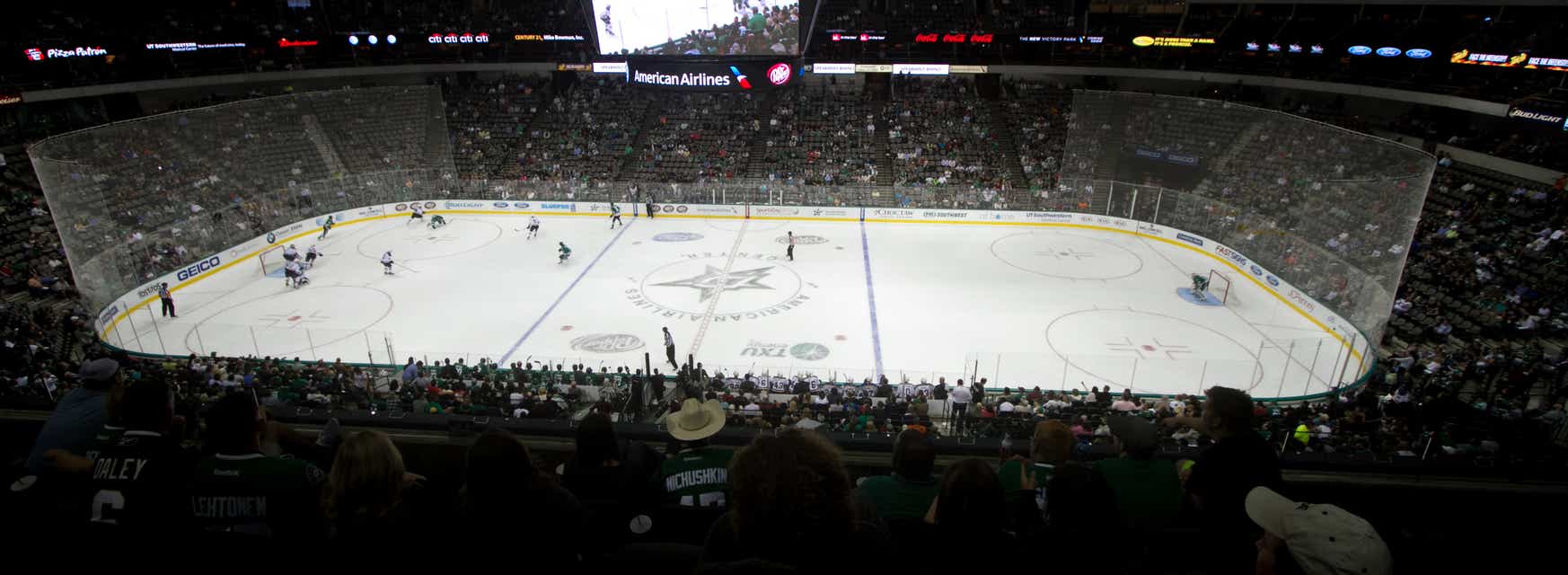 Seat view from Platinum Preferred