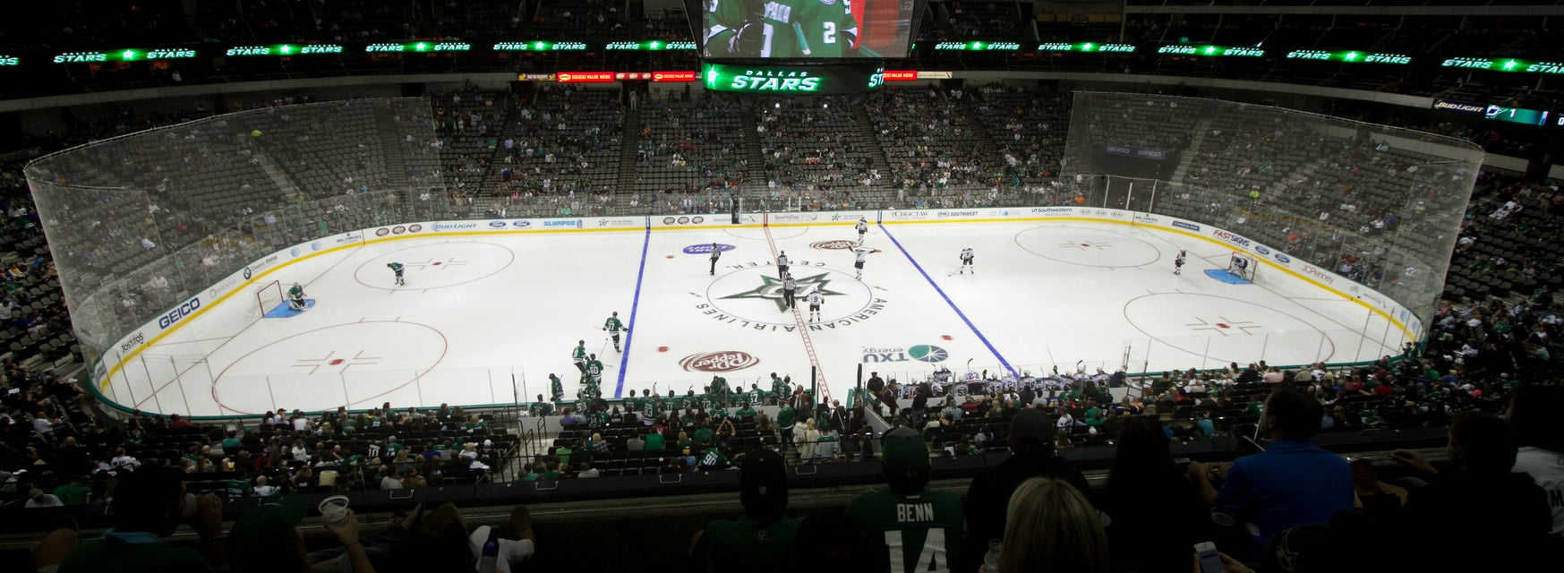 Seat view from Platinum Preferred