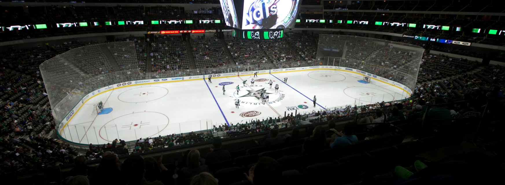 Seat view from Platinum Preferred