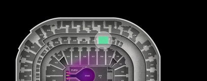 Seat view from Platinum