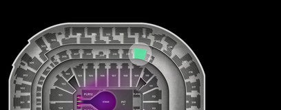 Seat view from Platinum