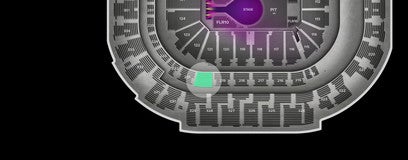 Seat view from Platinum