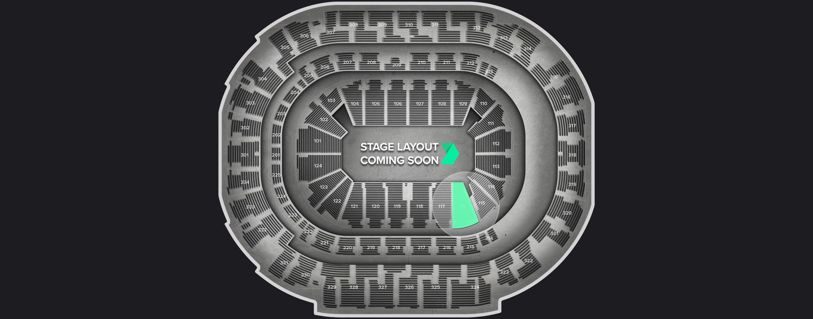 Seat view from Lower