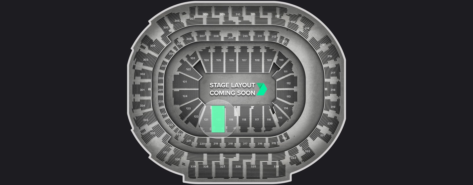 Seat view from Lower