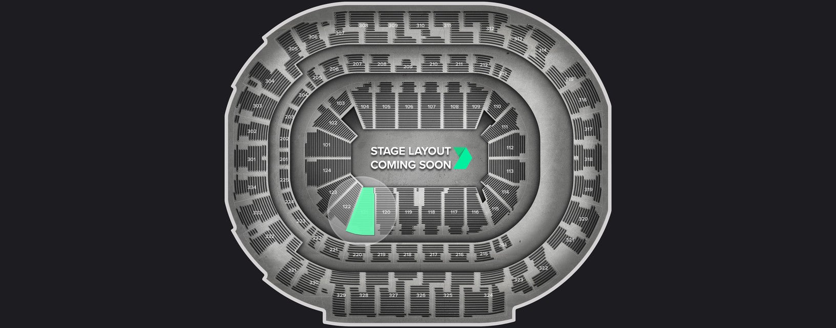 Seat view from Lower