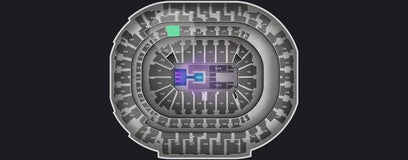 Seat view from Platinum