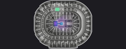 Seat view from Platinum