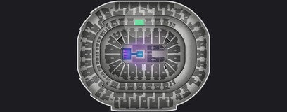 Seat view from Platinum