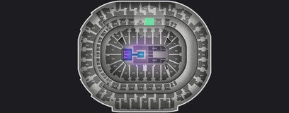 Seat view from Platinum