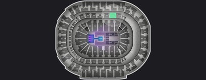 Seat view from Platinum