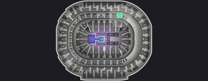 Seat view from Platinum