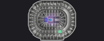 Seat view from Platinum