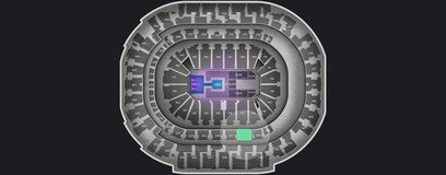 Seat view from Platinum