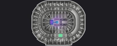 Seat view from Platinum