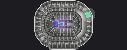 Seat view from Upper