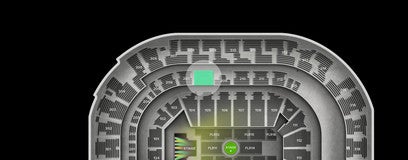 Seat view from Platinum