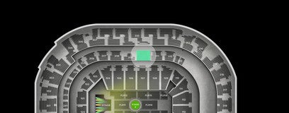 Seat view from Platinum