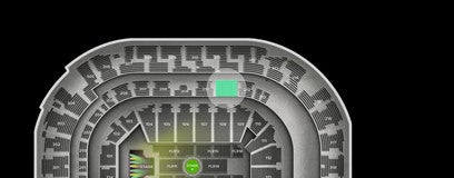 Seat view from Platinum